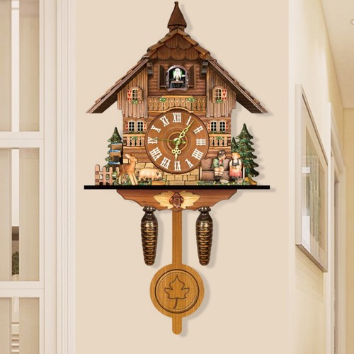 Cuckoo singing wall - cuckoo, clock
