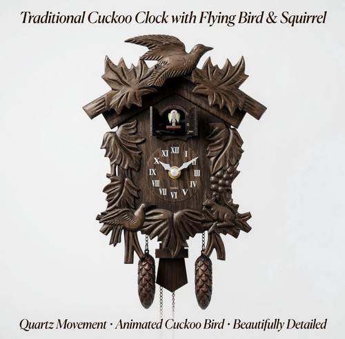 Vintage style cuckoo - style, clock