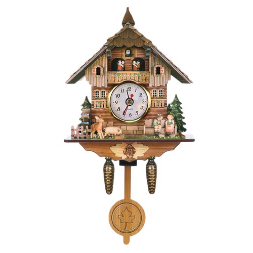 Cuckoo forest clock rustic - cuckoo,