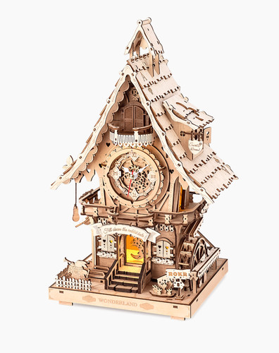 Rokr cuckoo clock wood - clock, (wood