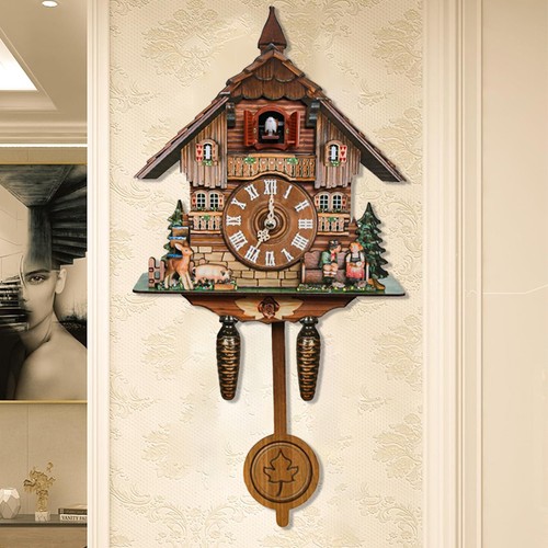 Vintage cuckoo clock wall - cuckoo,