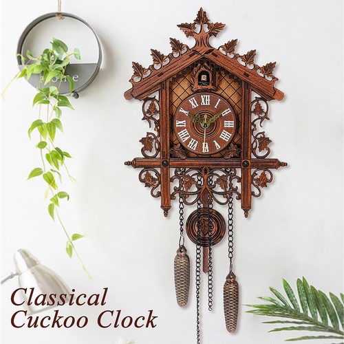 Classical cuckoo wall clock - cuckoo,